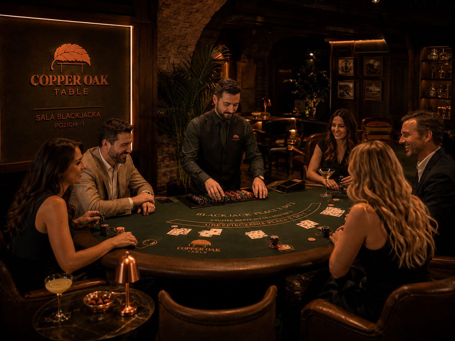 Blackjack - strefa Kasyno 18+